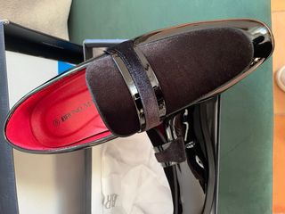 Zapatos negros elegantes hombre