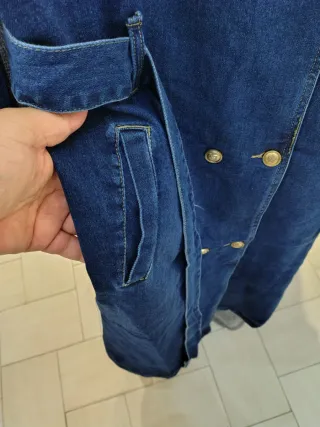 Chaqueta vaquera larga mujer 40,42,44,46,48