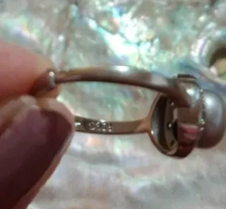 Anillo de Plata ,Perla y Circonitas