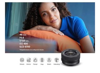 Lente Sony E PZ 16-50mm f/3.5-5.6 OSS