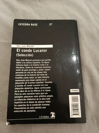 El conde Lucanor. (Selección) (Catedra Base) (S...
