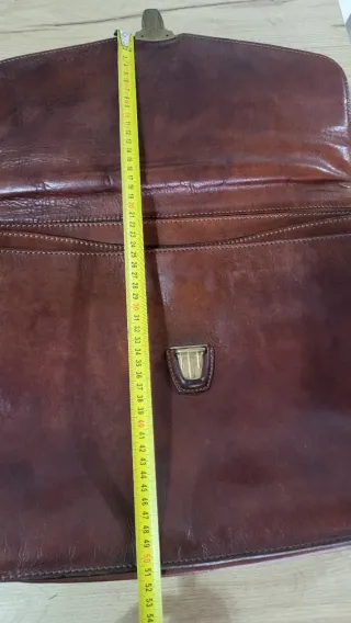 Valigetta The Bridge in pelle marrone