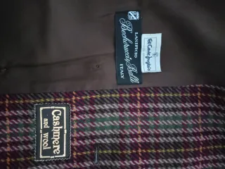 Chaqueta sastre cuadros