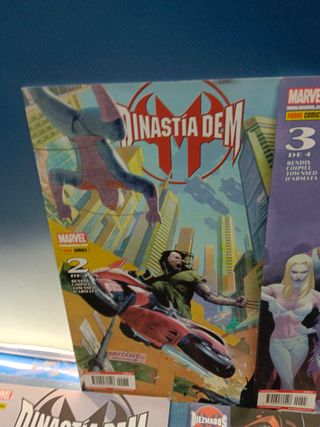 comics, DINASTIA de M , 5 números, COMPLETA, PANIN