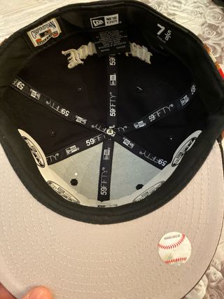 New Era Cappello Nero Taglia 7 5/8