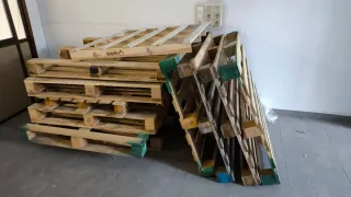Palets de madera para transporte o almacenaje