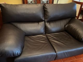 Sofá 3+2 plazas marrón