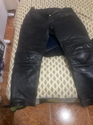 Chaqueta de cuero para moto