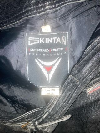 Chaqueta de cuero para moto