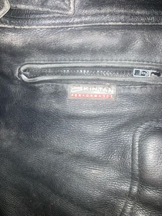 Chaqueta de cuero para moto