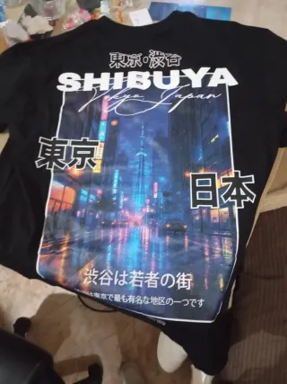 Camiseta Shibuya Tokyo Japan Talla L
