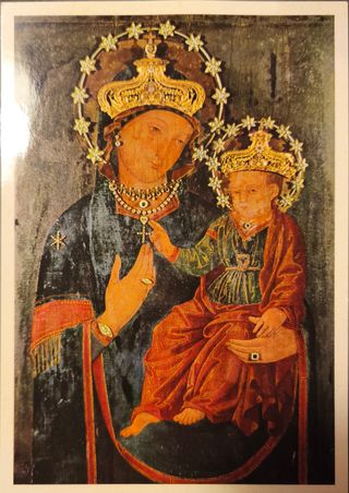 Cartolina Annullo Santuario Consolata Torino