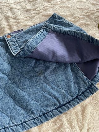 Falda vaquera acolchada Pepe Jeans