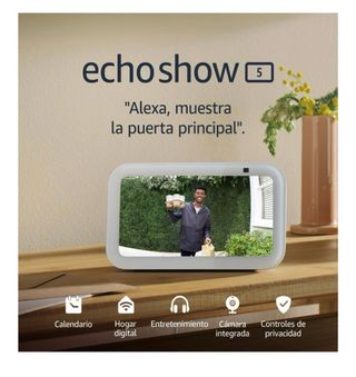 Amazon Echo Show 5 Azul y Blanco