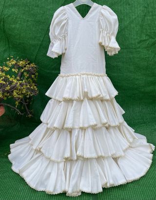 Traje de flamenca 5-6-7 años