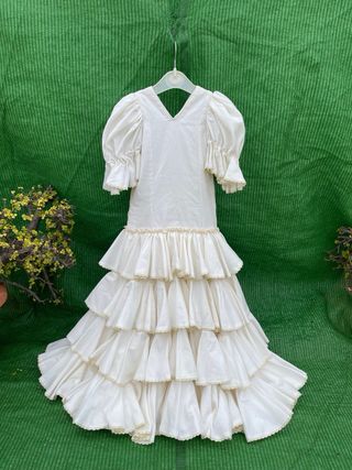 Traje de flamenca 5-6-7 años