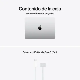 MacBook Pro 14 M5 24GB 1TB 10-Core GPU Plata