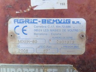 Hormigonera para tractor