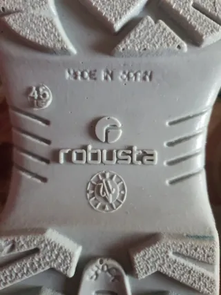 Botas de trabajo Robusta talla 45