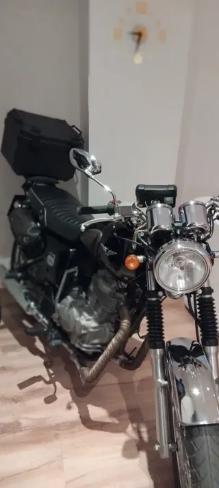 Mash under400. Moto con GPS