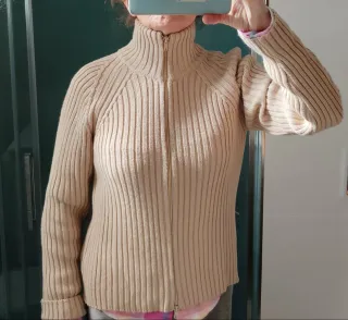 Cárdigan de lana merina.Marca TRUCCO.Talla 38.