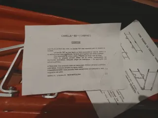 Camilla medica plegable guardian B2