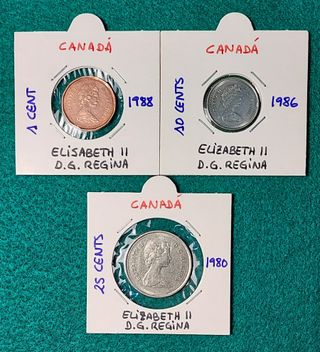 Set di monete canadesi