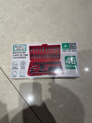 Maletín de herramientas Stock Líder 46 piezas