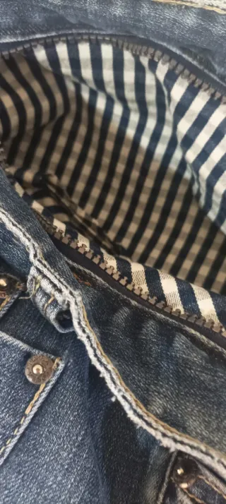 Borsa Jeans Riciclato Multicolore