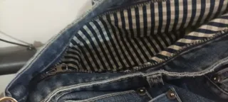 Borsa Jeans Riciclato Multicolore