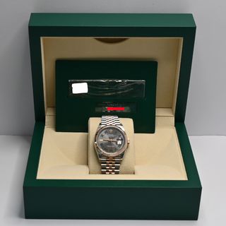 Rolex Datejust 36mm Acero y Oro Rosa Wimbledon