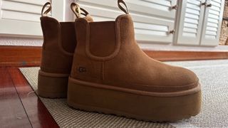 Botas UGG plataforma marrones