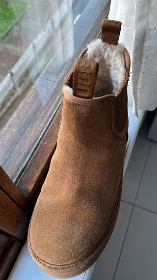 Botas UGG plataforma marrones