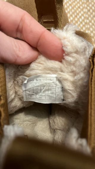 Botas UGG plataforma marrones