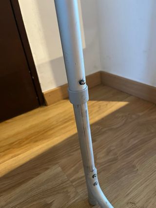 Mesa plegable camping 120x60cm, altura 45-70cm