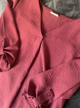 Blusa JDY vino tinto talla L
