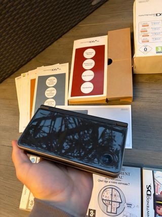 Nintendo DS XL con 6 giochi e scatola