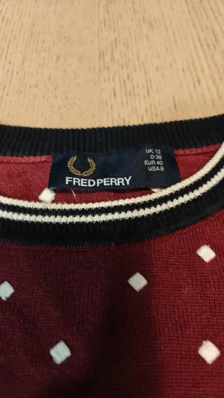 Jersey Fred Perry para Mujer - Talla L