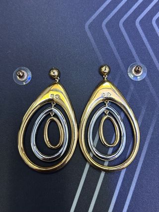 Pendientes Swarovski Oro / Oro Rosa