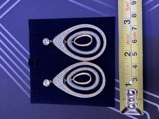 Pendientes Swarovski Oro / Oro Rosa