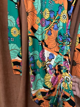 Vestido estampado floral talla única,tienen licra