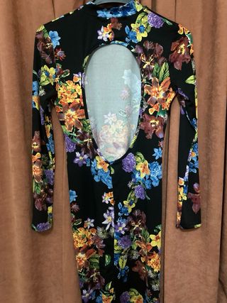 Vestido estampado floral talla única,tienen licra