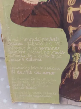 Último precio: Revista Lecturas muy antigua