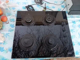 Encimera vitrocerámica Beko 4 fuegos gas