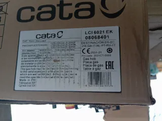 Encimera vitrocerámica Beko 4 fuegos gas