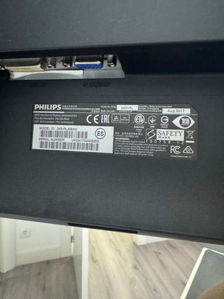 2 Pantallas Philips Negras