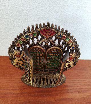 Los Diez Mandamientos Wainberg Israel Latón