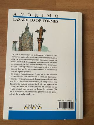 Lazarillo de Tormes (Biblioteca Didactica Anaya...