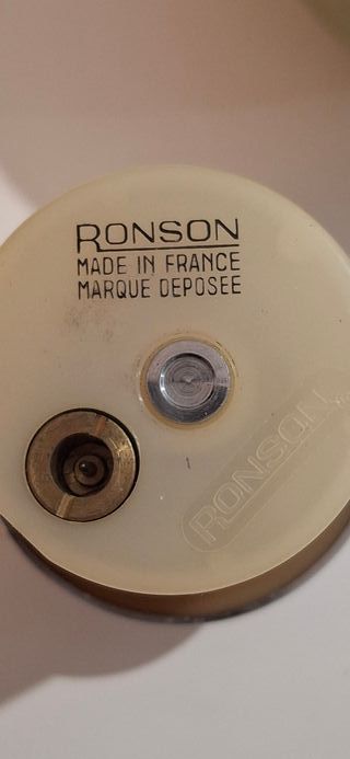 Ronson – Isqueiro de mesa em ónix verde