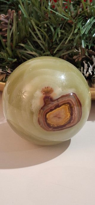 Ronson – Isqueiro de mesa em ónix verde